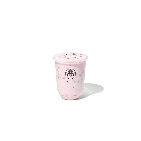 strawberry rice yogurt莓莓果海